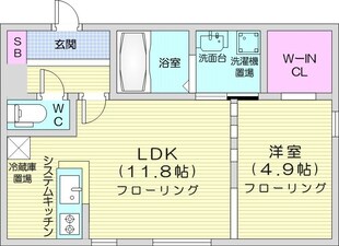 effort hondoriの物件間取画像